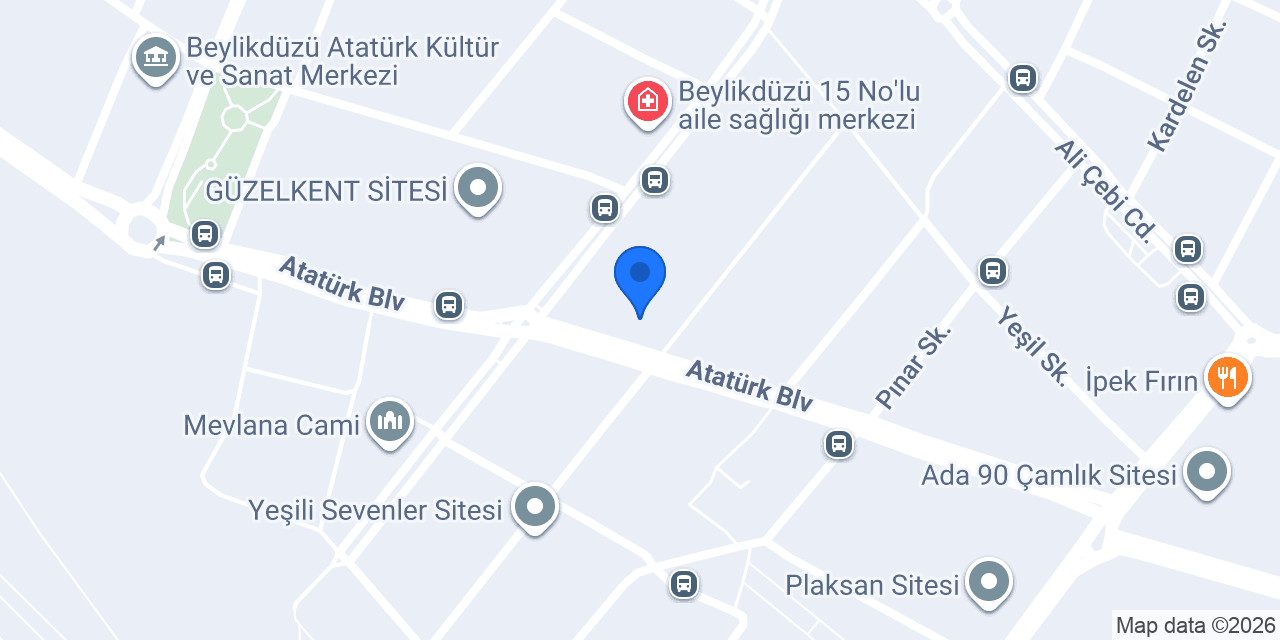 BEYLİKDÜZÜ ANAHTAR-ÇİLİNGİR konumu