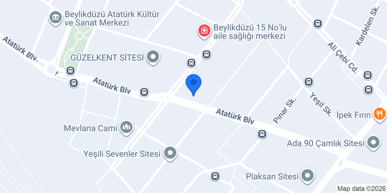 Safir Fırın konumu