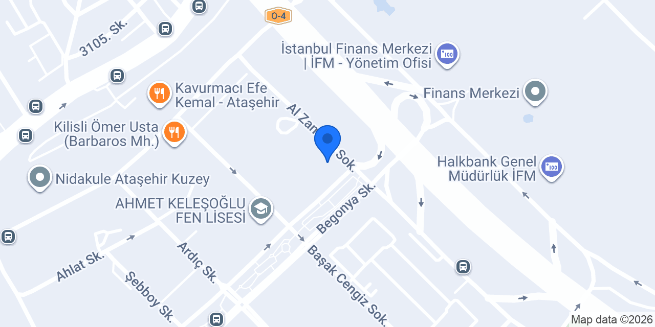 Emlak Konut Ortaokulu konumu