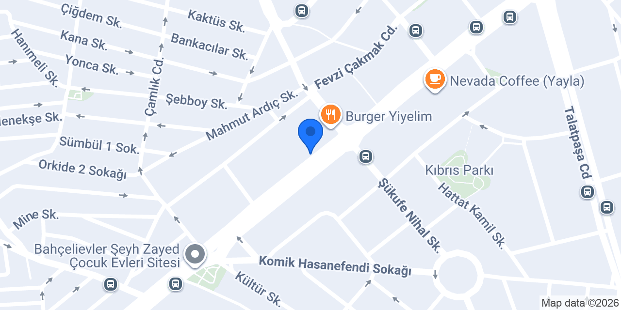 AK YAPI konumu