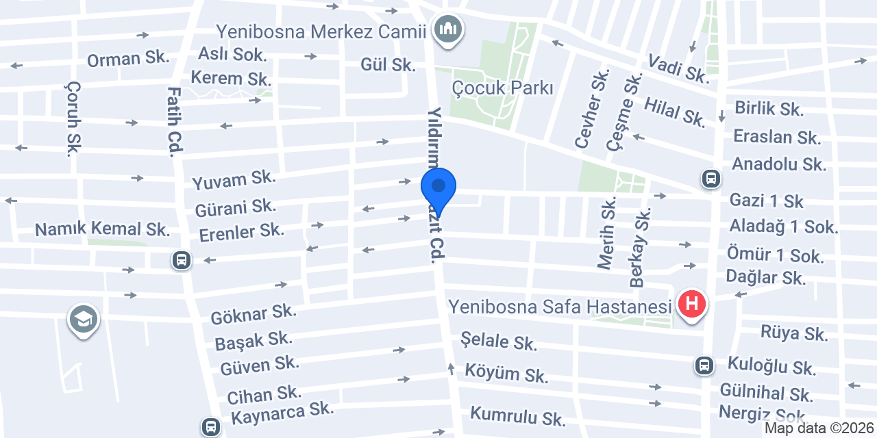 Meşale Burger konumu