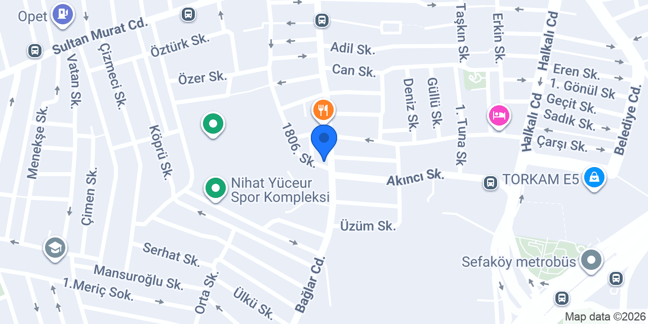 Ünlü Sarıyer konumu