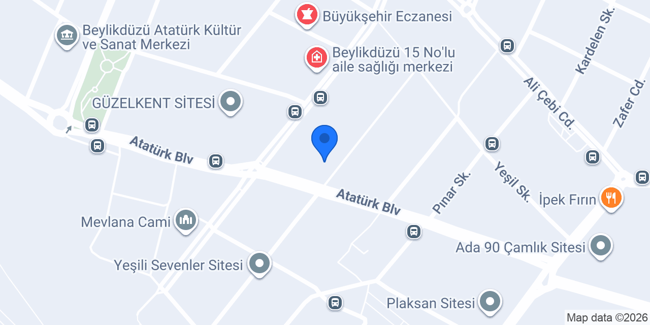 Seiso Kuru Temizleme konumu