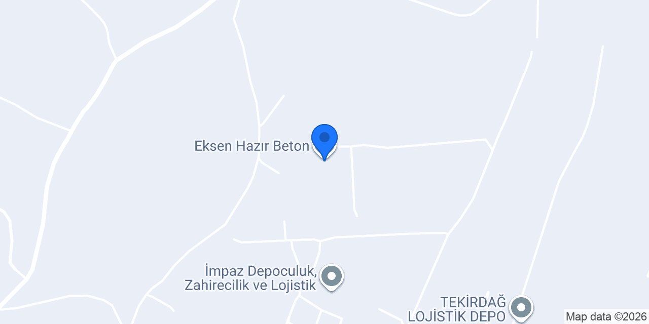 Eksen Hazır Beton konumu