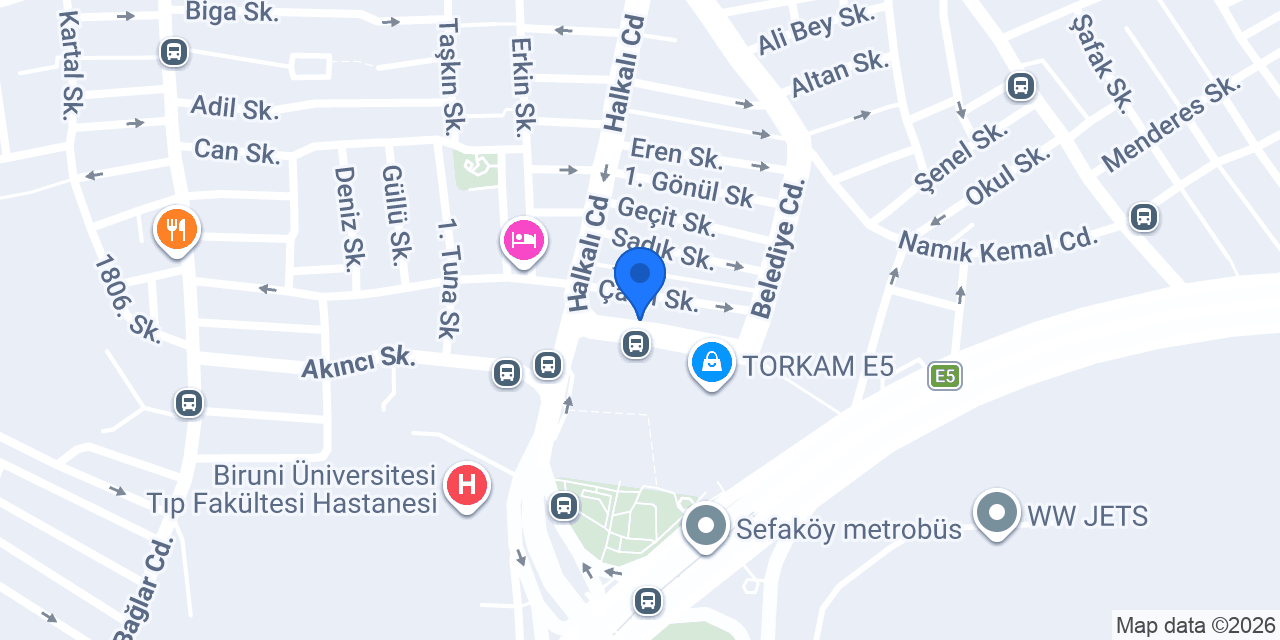 Akbulaklar İnşaat Nalbur ve Çelik Kapı konumu
