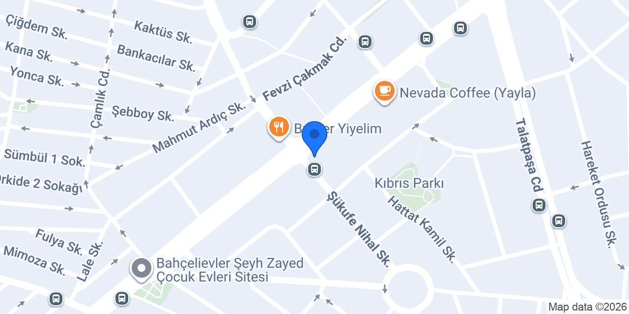 GözdeLux Optik konumu
