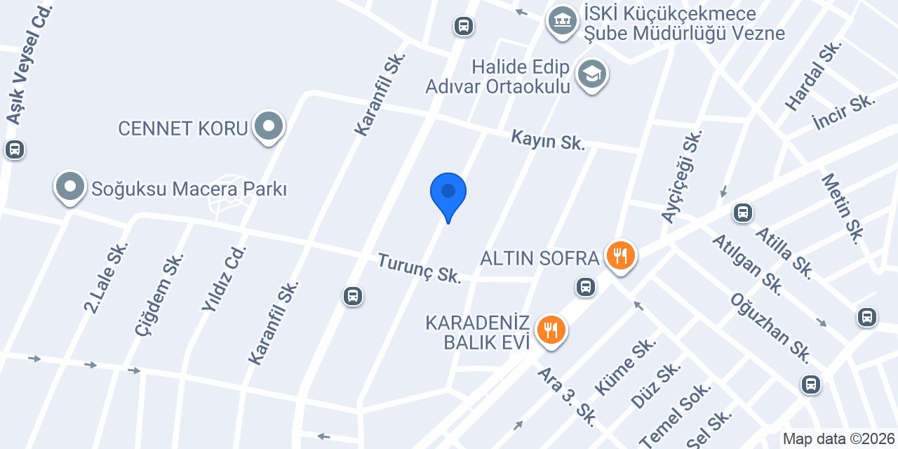 Güneş Teknik konumu