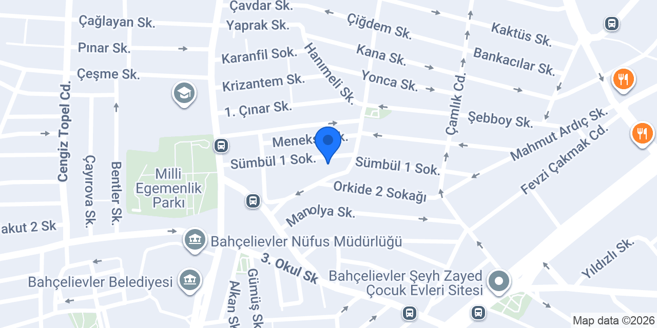 Mutlu Hukuk Bürosu konumu