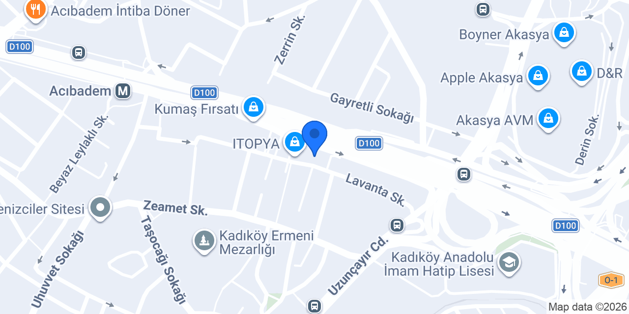 Büyülübağ konumu