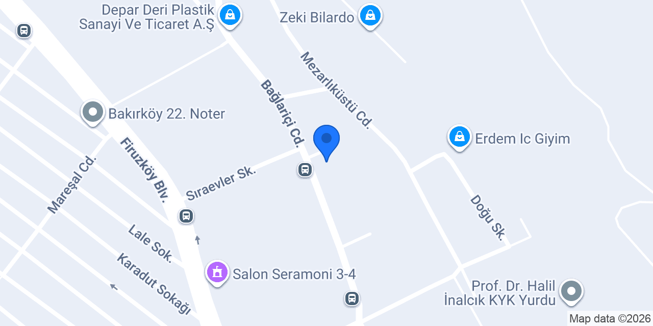 Etiler Marmaris Merkez Depo konumu