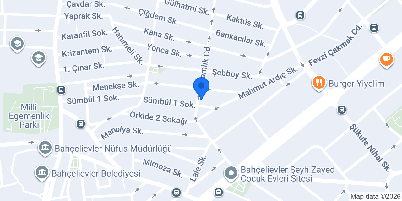 Apak cafe&pastane konumu