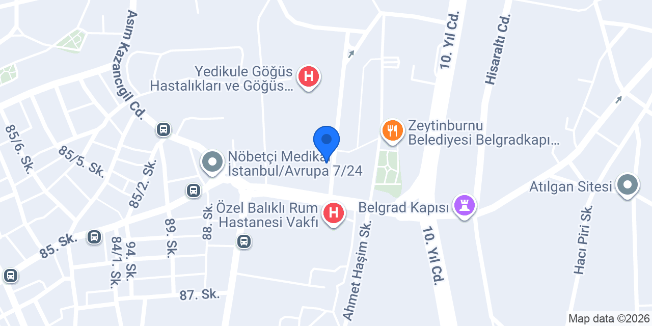 Petra clinic konumu
