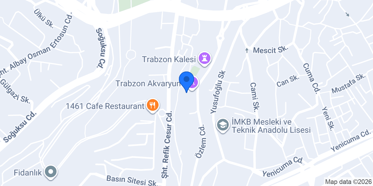 Tünel Akvaryum konumu