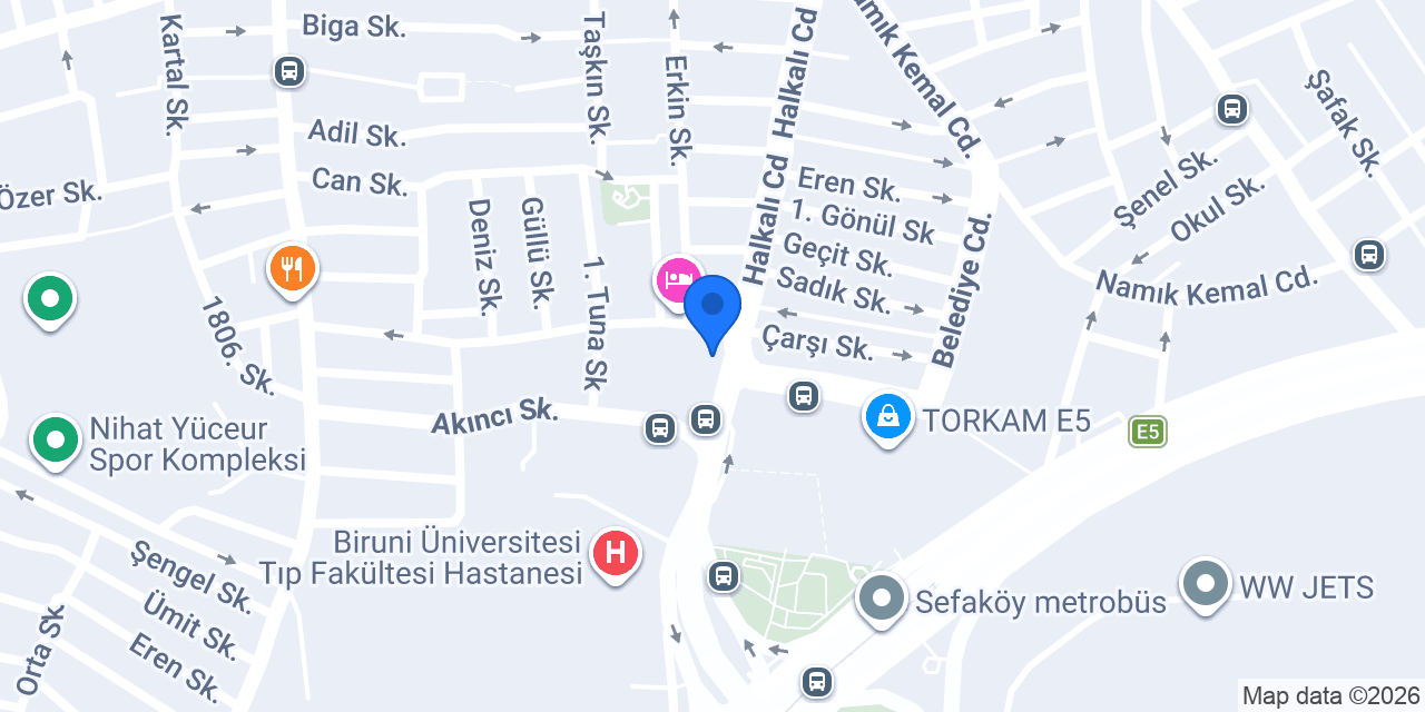 Efsane Birahanesi konumu