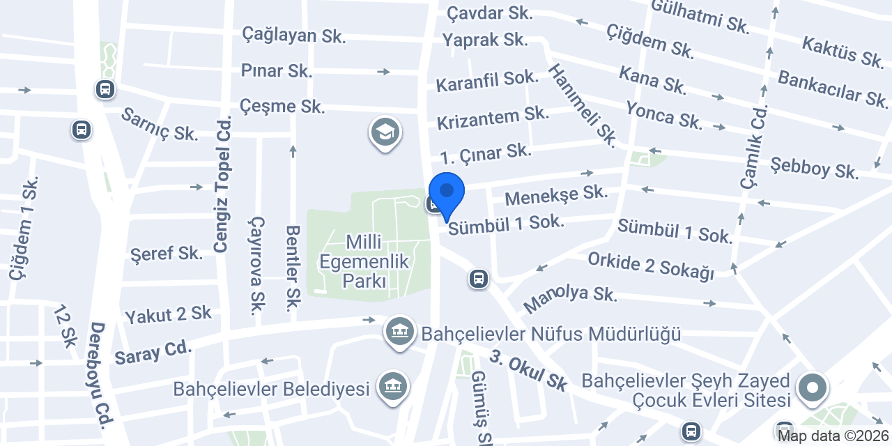 BİRBEN İNŞAAT BAHÇELİEVLER konumu