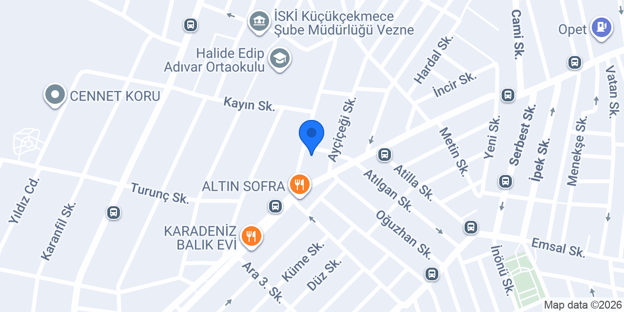 OMR Yapı Mimarlık konumu