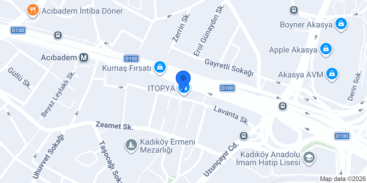 İvedi Kurye konumu