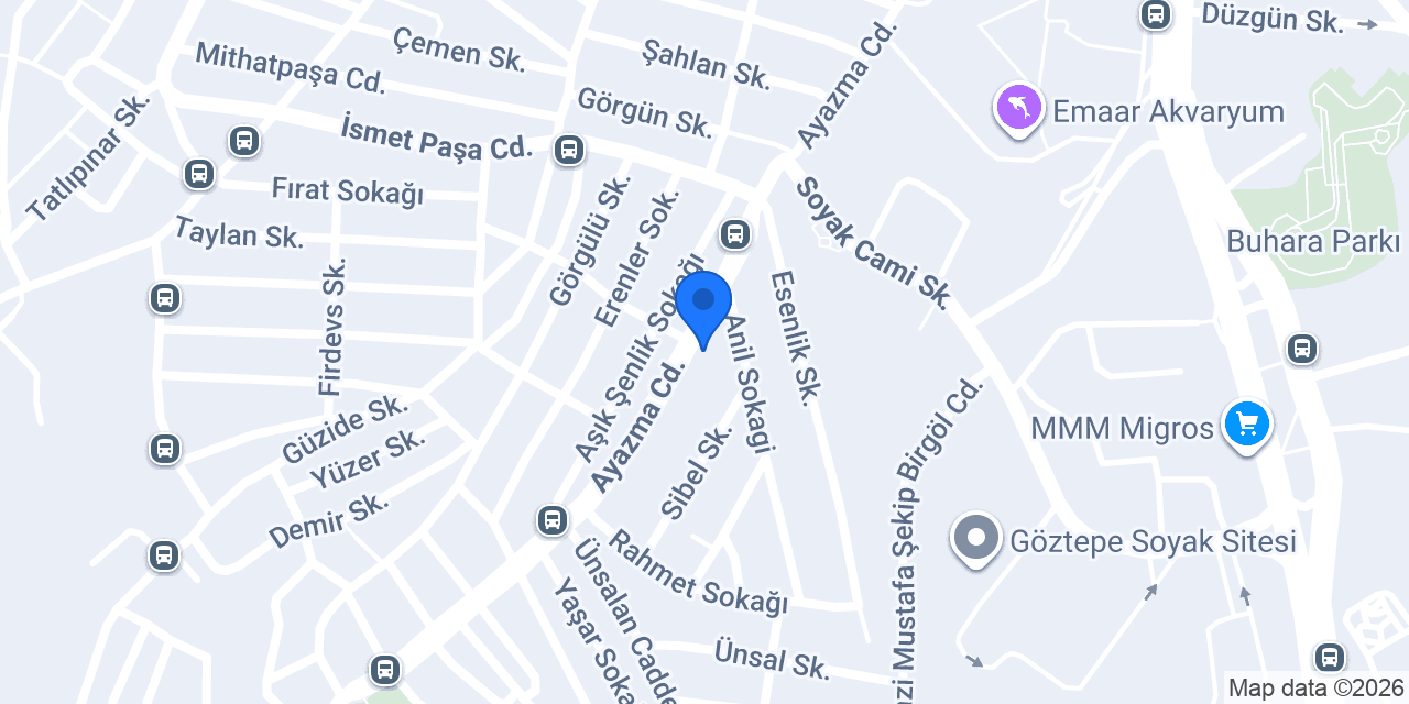 Gaziantep Kuzu Lahmacun konumu
