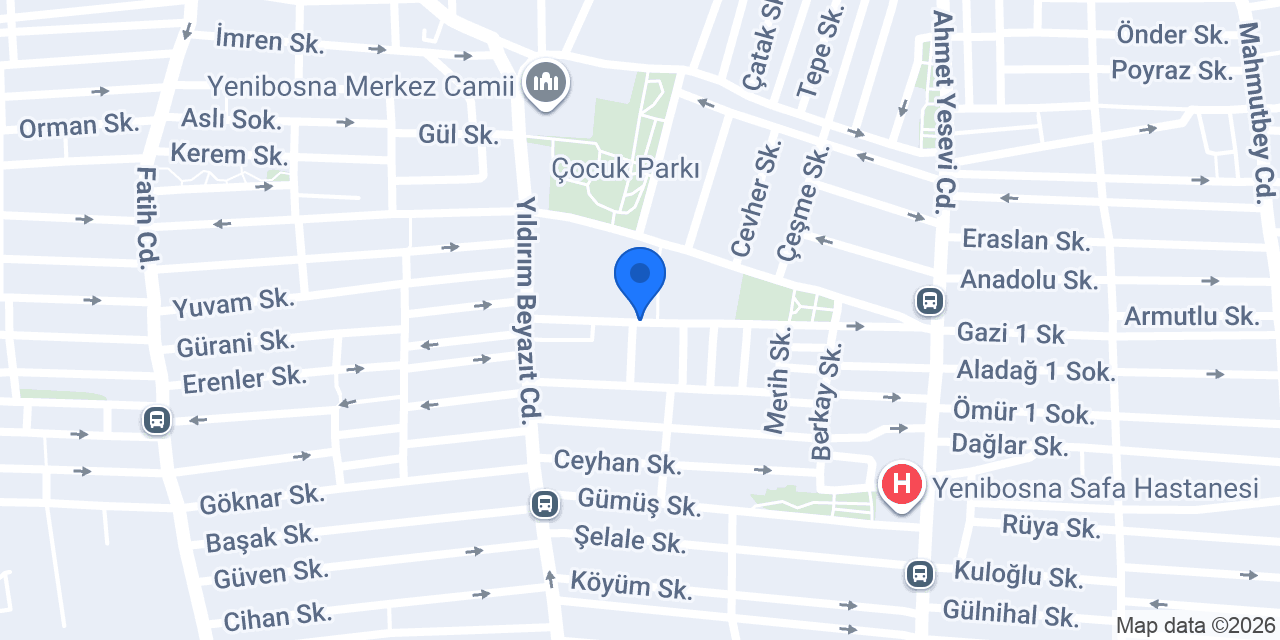 Büfecix konumu