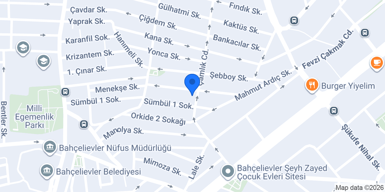 Okser Mekanik konumu