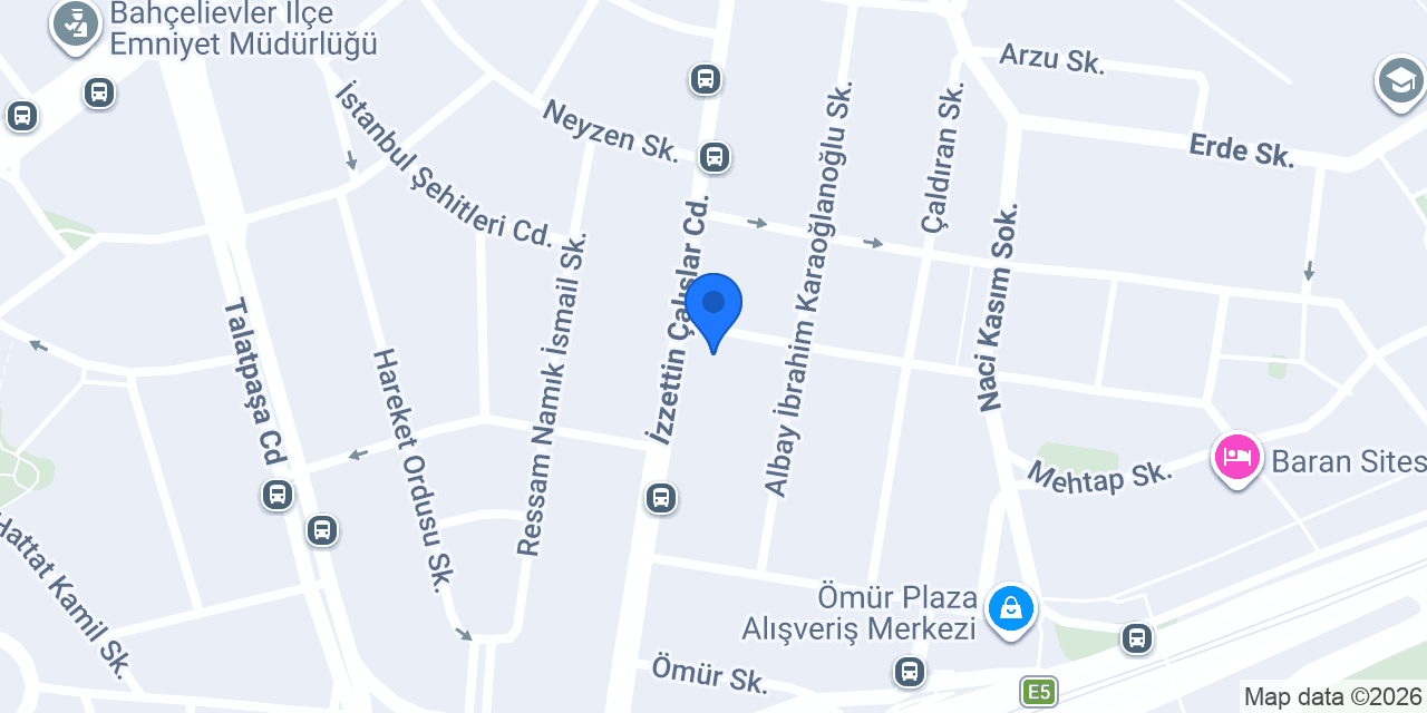 Derman Psikoloji Bahçelievler konumu