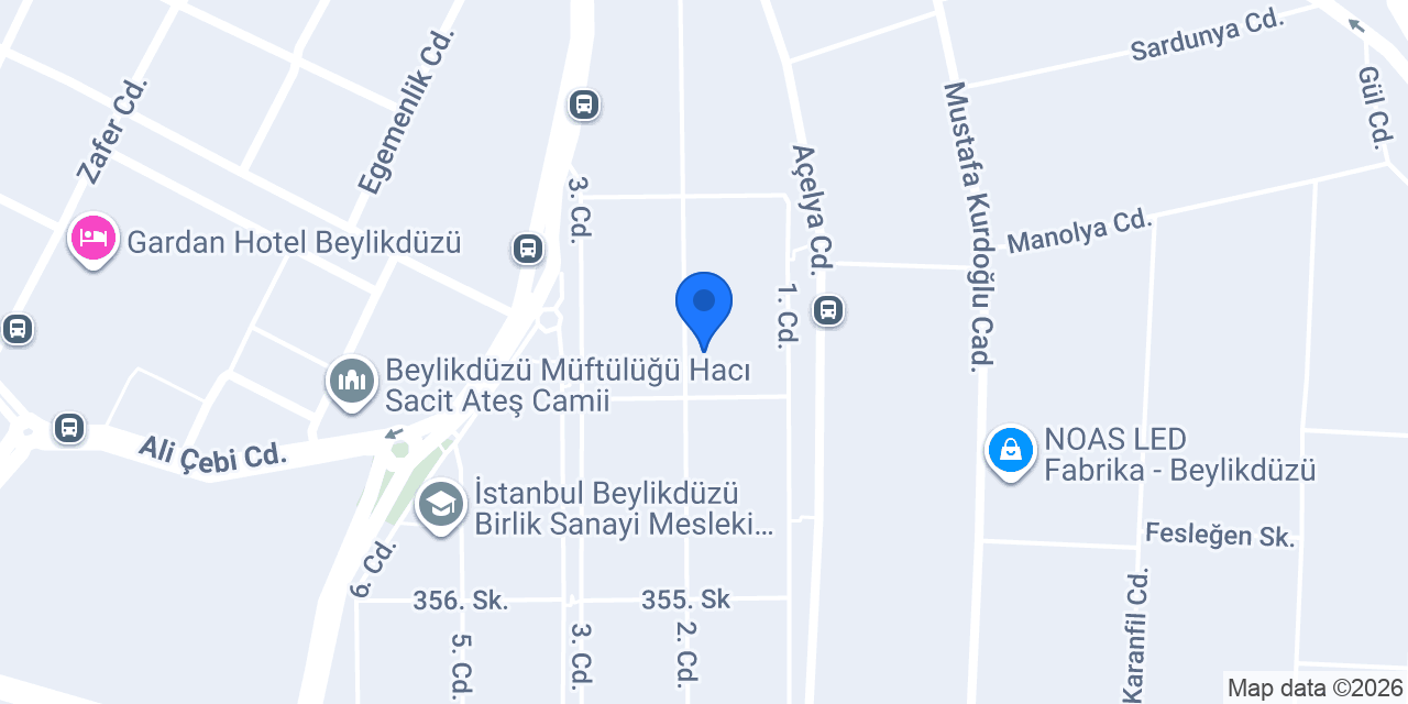 Beylikdüzü Rezistans konumu