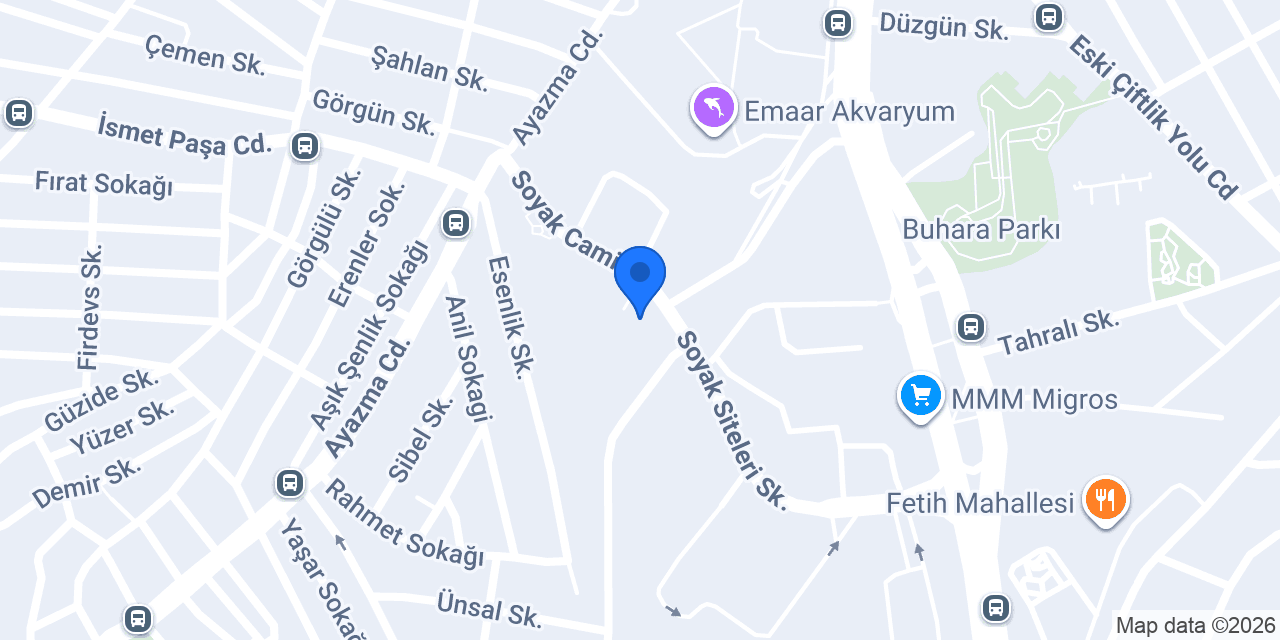 75.Yıl Nazier Soyak ASM konumu