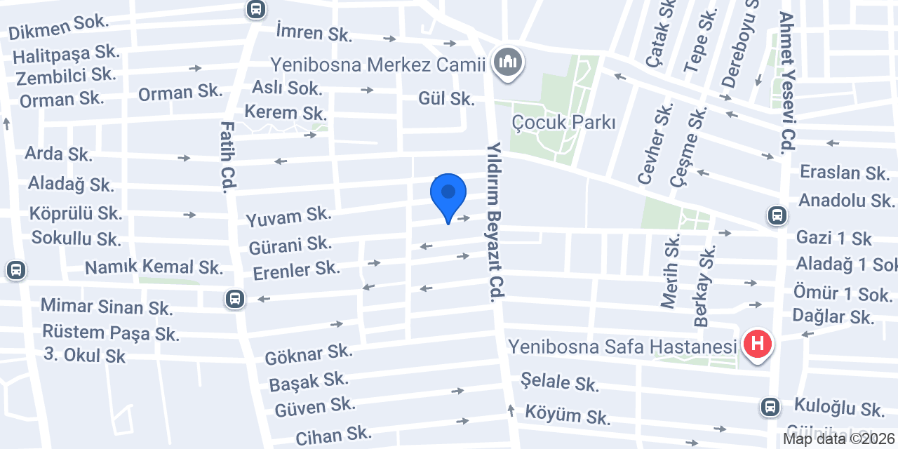 Özen Kuru Temizleme konumu