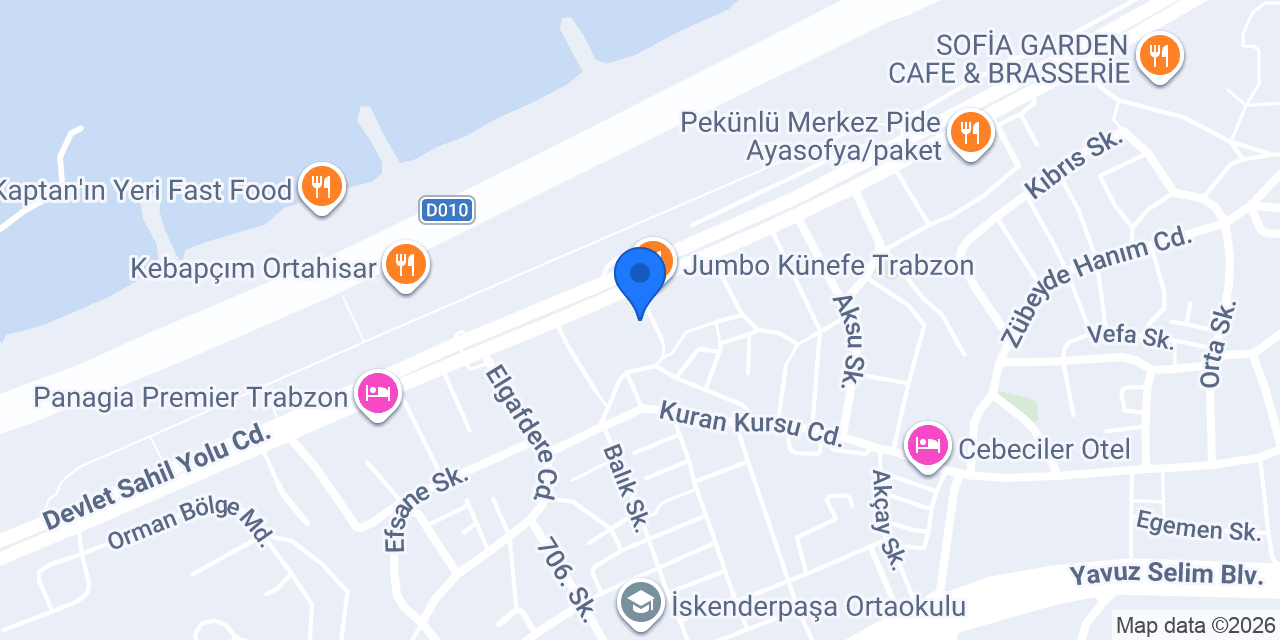 Efect İç Mimarlık konumu