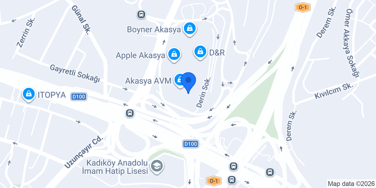 AK DENETİM SMMM LTD. konumu