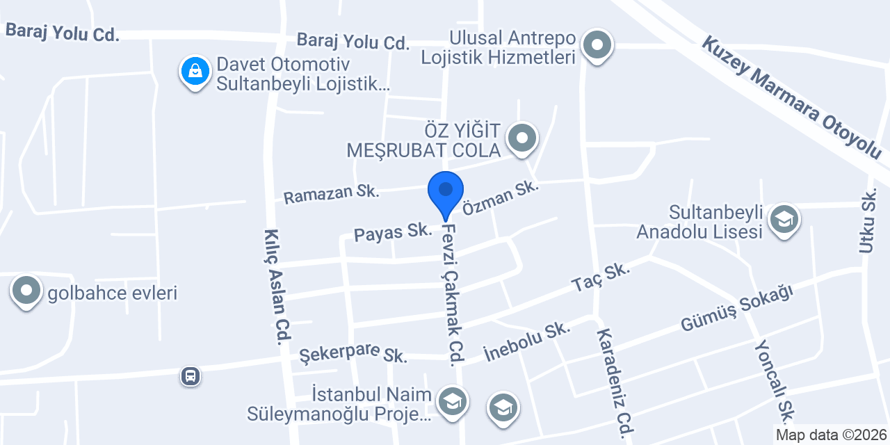 Mavi Doğu İnşaat konumu