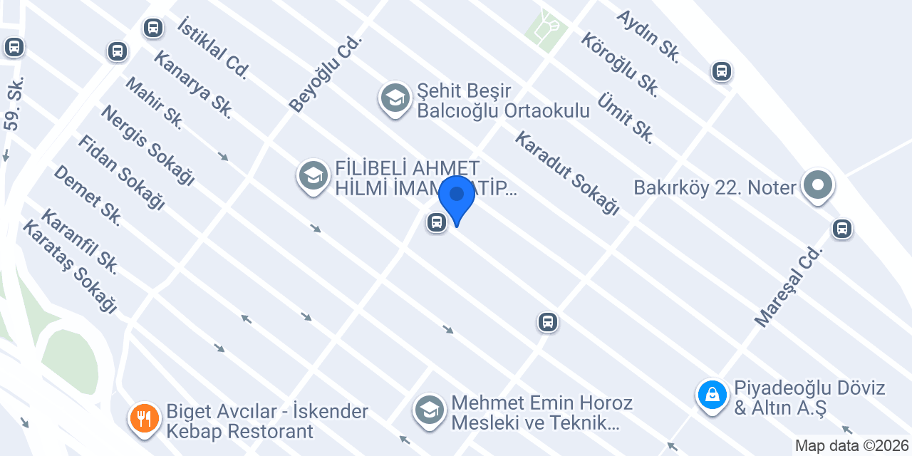 Edemoğlu Pasta Ekmek konumu