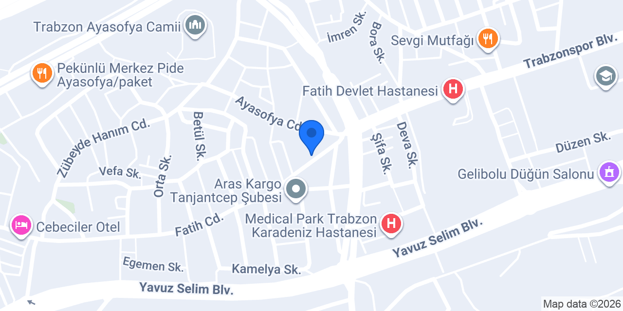 GÜVEN SAAT GALERİSİ konumu