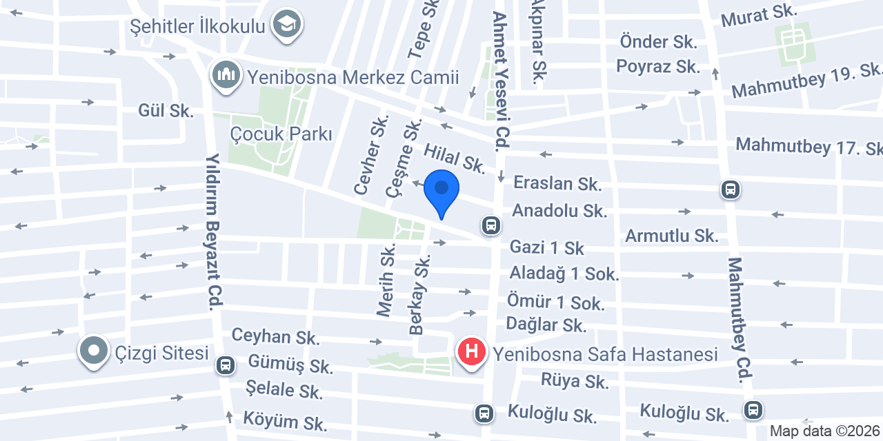 Birikim Unlu Mamünleri konumu