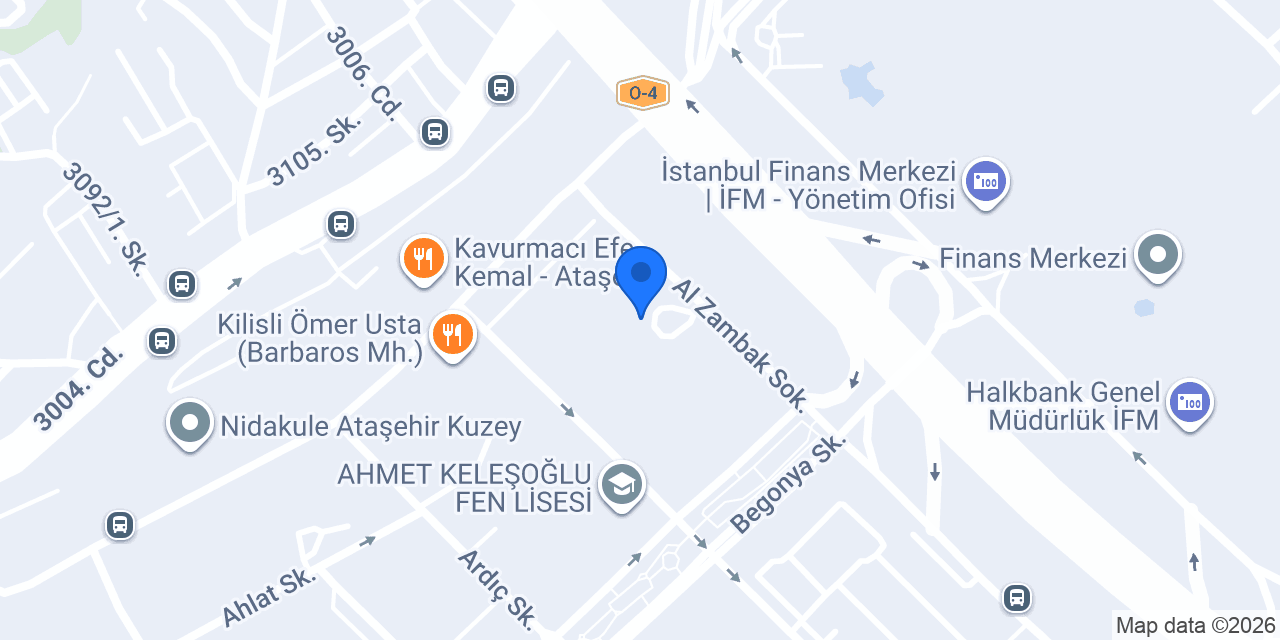 Diş Hekimi Dr. Serap Özdamar konumu