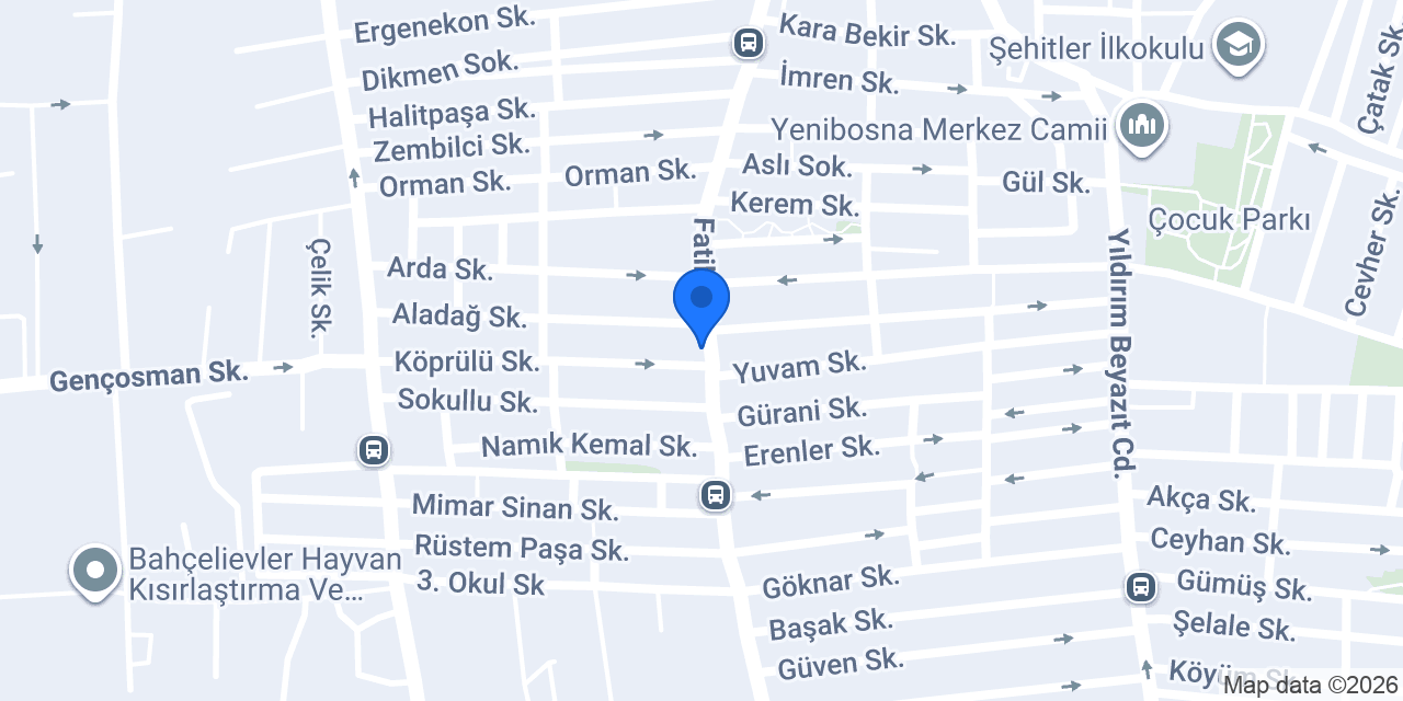 Canel Optik konumu