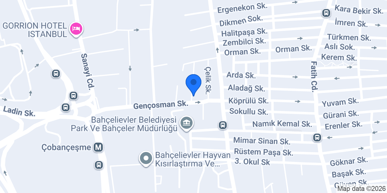Özcan Empirme Baskı konumu