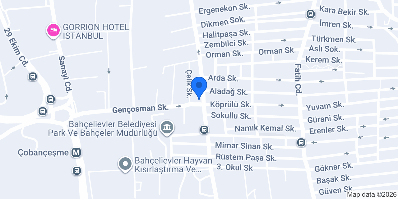 Bal Oto Servis konumu