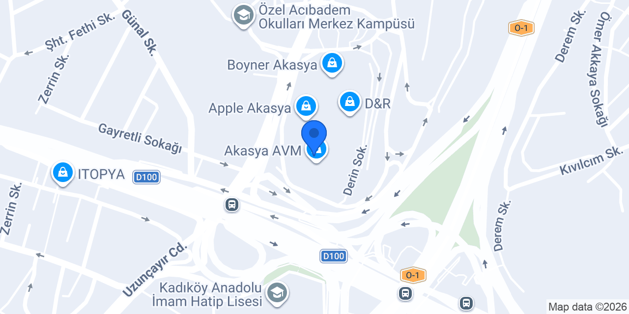 Uzm. Dr. Şükran Sarıgül Güdük konumu
