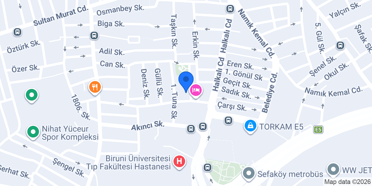 Toprak Grup Makine A.Ş. konumu