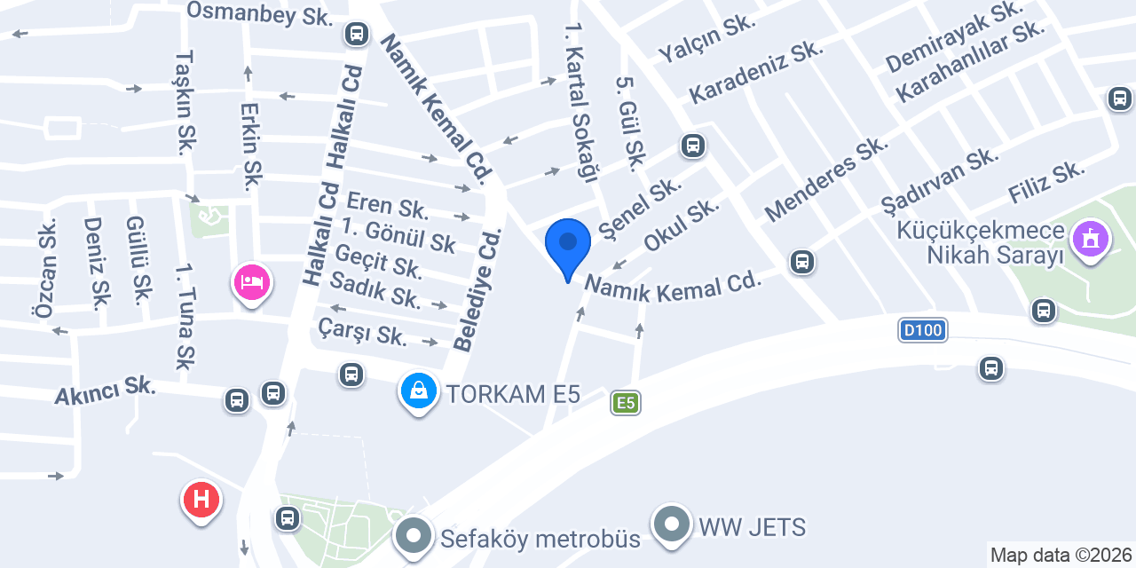 Timur Hotel konumu