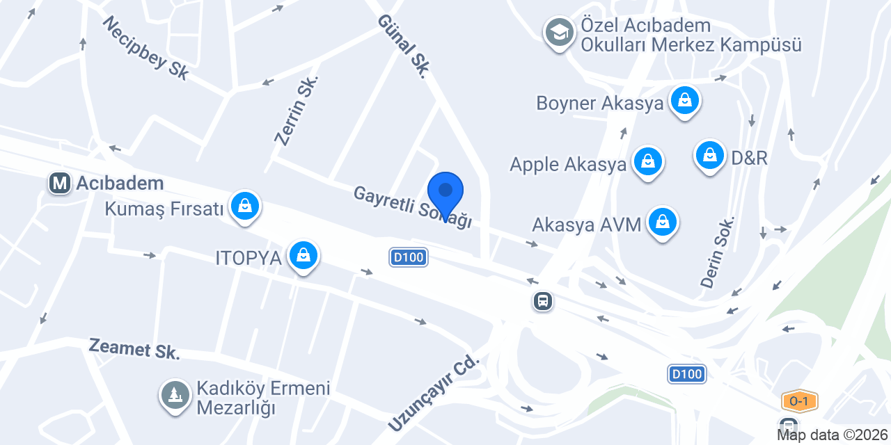 Mertan Otomotiv konumu
