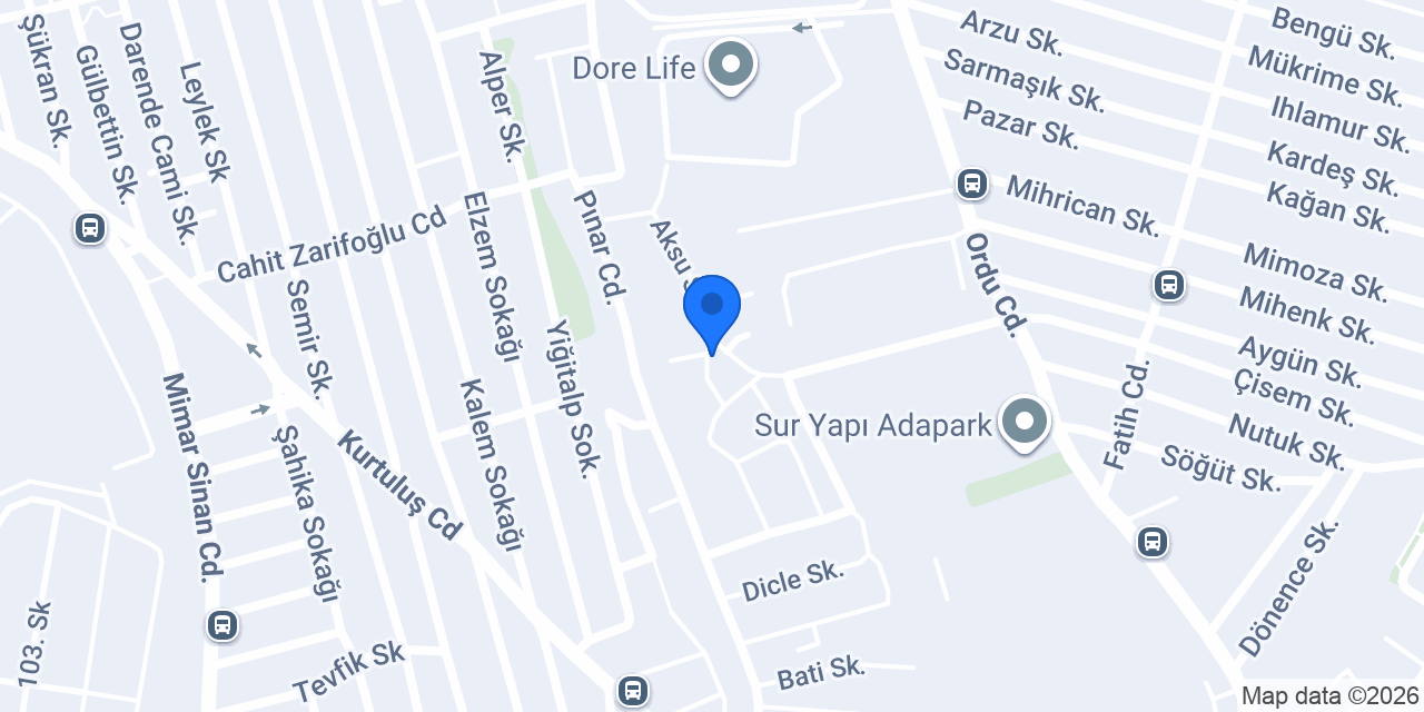 Akçaburgaz mahallesi konumu