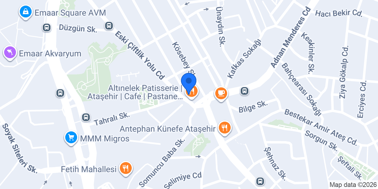 Fix Bayan Kuaförü konumu