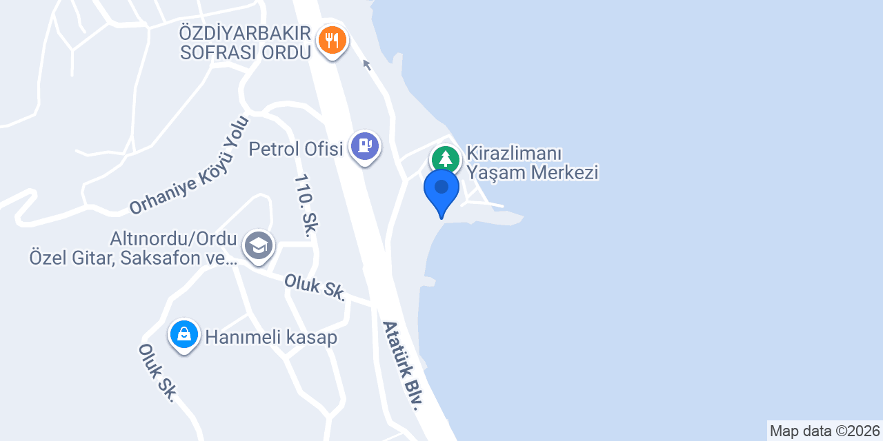 Yelken Kulüp OTSO konumu