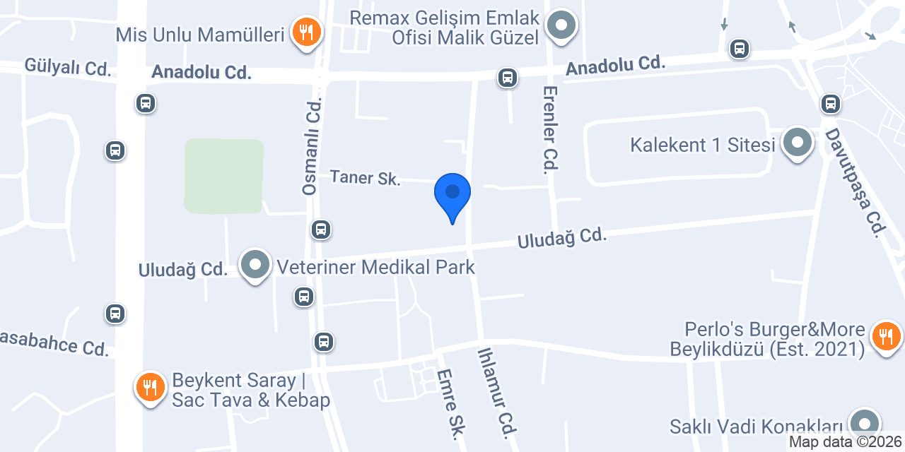 Asil Yapı Beylikdüzü Pimapen konumu