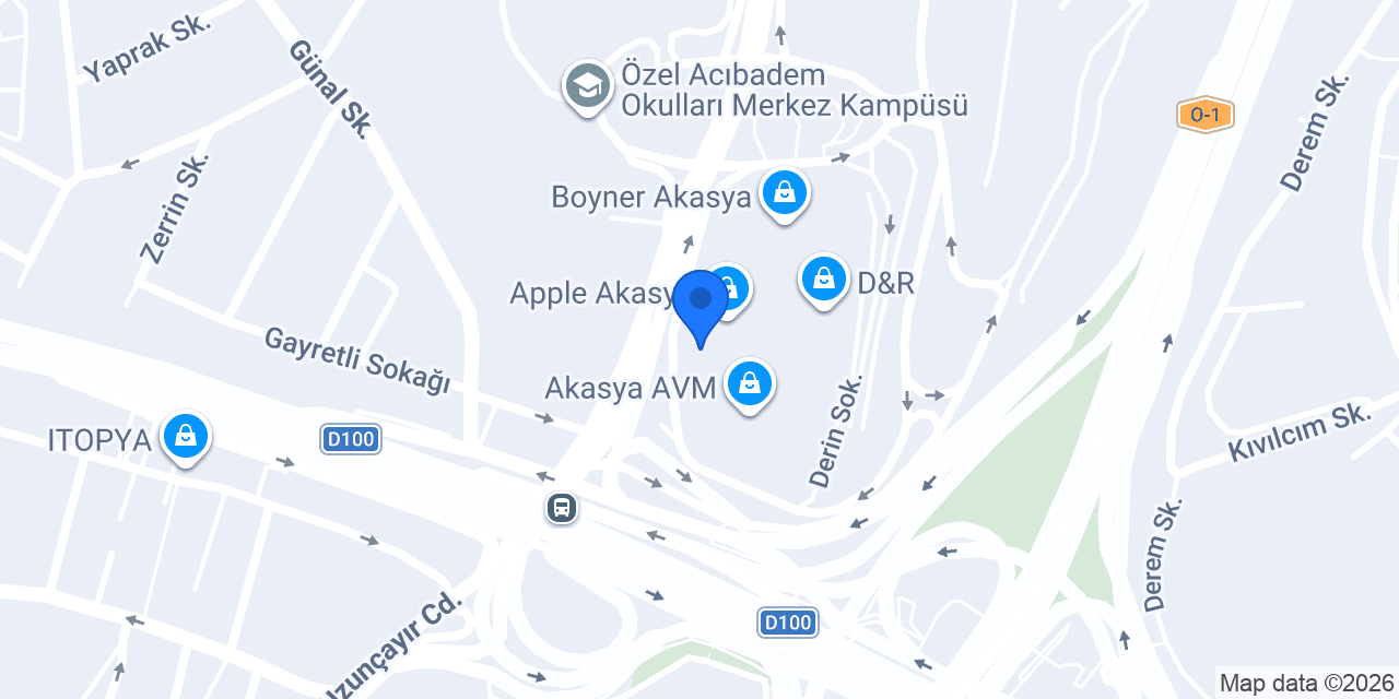 Akasya Kültür Sanat konumu