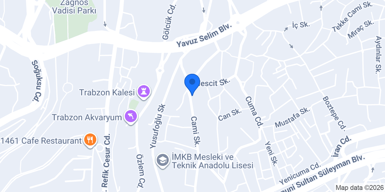 Metin Usta Lahmacun konumu