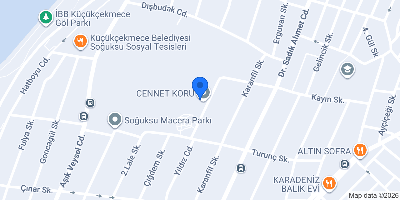 CENNET KORU konumu