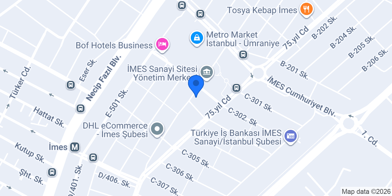 Pınarbaşı Elektrik konumu